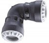 Coude 90° plastique ø25 pour tube PE - PLASSON
