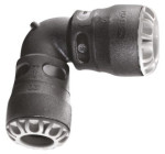 Coude réduit 45° plastique enclipsable ø25-20 PE - PLASSON