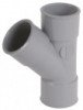 Culotte PVC 45° triple femelle ø100 - NICOLL
