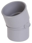 Coude PVC 20° mâle femelle ø32 - NICOLL