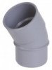 Coude PVC 30° pour évacuation mâle femelle ø40 - NICOLL
