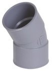 Coude PVC 30° double femelle ø40 - NICOLL