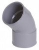 Coude PVC 45° double femelle ø40 - NICOLL