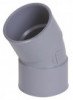 Coude PVC 30° double femelle ø100 - NICOLL