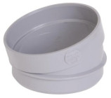 Secteur de coude mâle femelle PVC ø100 15° - NICOLL