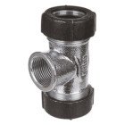 Té à compression ø32- 33/42 pour tubes acier et PE GEBOQUICK