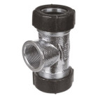 Té à compression ø20 - 20/27 pour tubes acier et PE GEBOQUICK