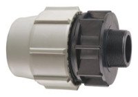 Raccord à compression mâle 33/42 PE ø32 - PLASSON