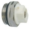 Purgeur d'air orientable laiton nickele