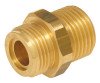 Raccord gaz double mâle 20/150 - 15/21