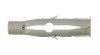 Cheville plastique universelle fu pour matériaux creux et pleins