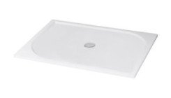 Receveur de douche extra-plat en béton de synthèse 80x140cm