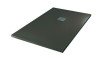 Receveur de douche résine de synthèse MINA gris anthracite 100x120