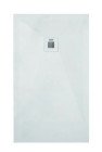 Receveur de douche résine de synthèse RECEA blanc 90x140