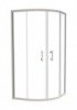 Paroi de douche quart de cercle ENLOK 90cm