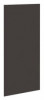 Panneau mural gris anthracite L125 x H255 cm