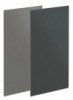 Panneau mural réversible gris et gris anthracite L 120 x H 255 cm