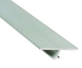 Profilé de jonction chromé pour panneau mural 4 mm