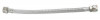 Flexible sanitaire 1 raccord mâle 12/17 - 1 raccord bicône 10 pour cuivre - Long. 300 mm - DN8
