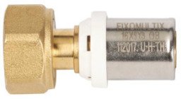 Raccord multicouche écrou tournant à sertir ø25-26/34