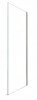 Retour fixe verre transparent selyna 90cm - ELMER