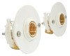 FIXOPLAC - Bain-douche plaque ALVÉOLAIRE raccords coudés à glissement PER ø16 - F15/21