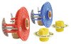 FIXOPLAC - Bain-douche raccords coudés à compression PER ø12 - F15/21