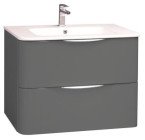 Meuble MANNAR à suspendre 70 cm gris - BATHROOM THERAPY