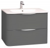 Meuble MANNAR à suspendre 90 cm gris - BATHROOM THERAPY