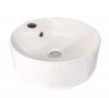 Vasque à poser ronde ø40x16 cm blanche - BATHROOM THERAPY