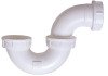 Siphon de bidet plastique blanc ø32