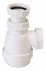 Siphon de lavabo petit culot réglable en hauteur