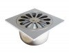 Siphon de sol plastique - plateau carre 140 - valentin