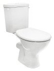 Pack WC sans bride NF LIMPIO charnières inox 