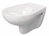 Cuvette suspendue seule sans bride NF 