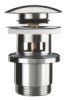 Bonde de lavabo quick-clac avec lanterne laiton - wirquin pro
