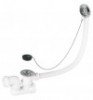 Vidage de baignoire à chaînette avec siphon orientable - WIRQUIN PRO