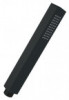 Douchette carrée anticalcaire monojet laiton noir 24,5mm 