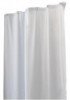 Rideau de douche PVC avec anneaux