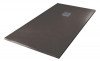 Receveur de douche résine de synthèse MINA gris anthracite 90x180