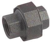 Raccord union conique FF26/34 fonte noire N° 340