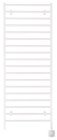 Radiateur sèche-serviettes électrique 500W SLIM C tubes droits - DELTACALOR