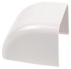 Embout de finition pour goulotte rigide 80mm
