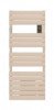 Radiateur sèche-serviettes électrique avec soufflerie Adelis beige 1500W - ATLANTIC