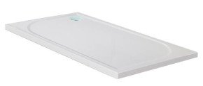 Receveur de douche extra-plat en béton de synthèse 80x120cm