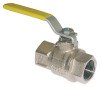 Vanne gaz à sphère double femelle 40/49