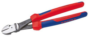 Pince coupante de cote à forte démultiplication - KNIPEX