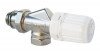 Robinet équerre inversée thermostatisable femelle 15/21 - SOMATHERM