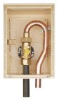 Coffret de seconde coupure s 22 - entrée PE ø32 et sortie cuivre ø28