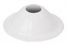Rosace conique blanche Haut. 9mm